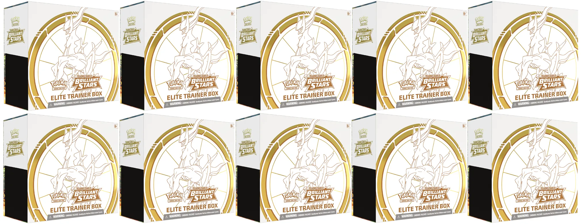 Sword & Shield: Brilliant Stars - Elite Trainer Box Case