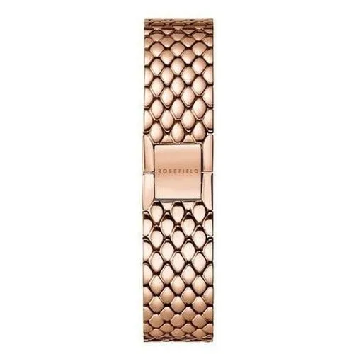 The Oval White MOP Steel Rose Gold  24 x 29mm