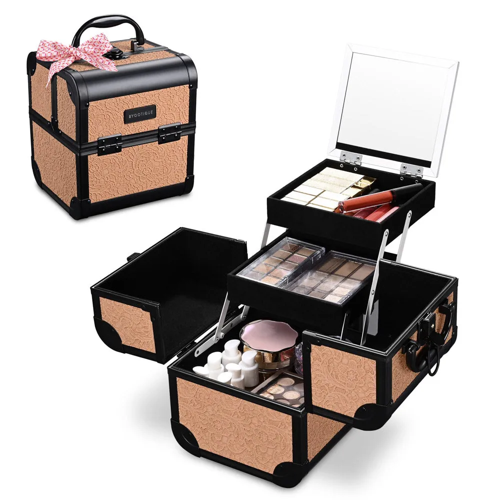 TheLAShop Rococo Rolling Makeup Case Set(3)