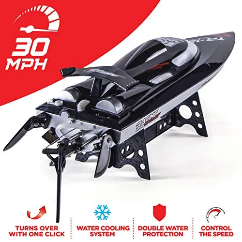 Top Race Remote Control Boat  30 MPH Rc Boats for Adults and Boys  Realistic