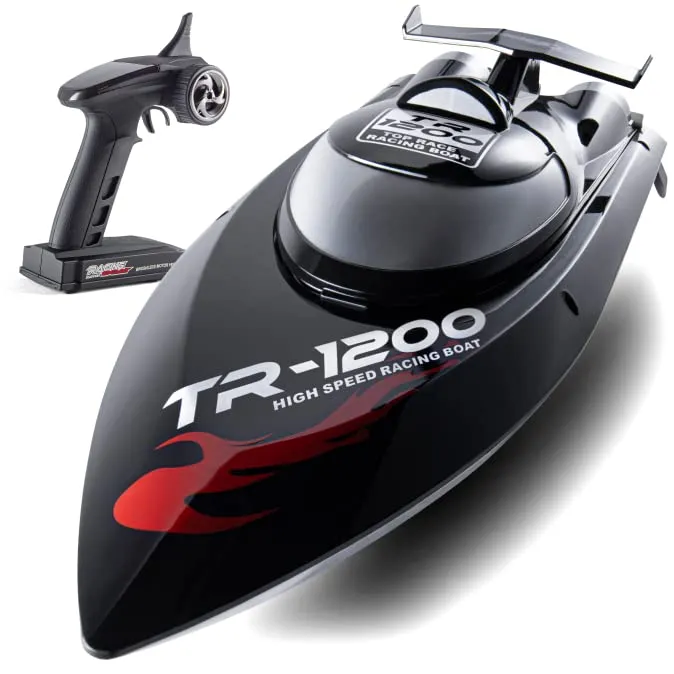 Top Race Remote Control Boat  30 MPH Rc Boats for Adults and Boys  Realistic