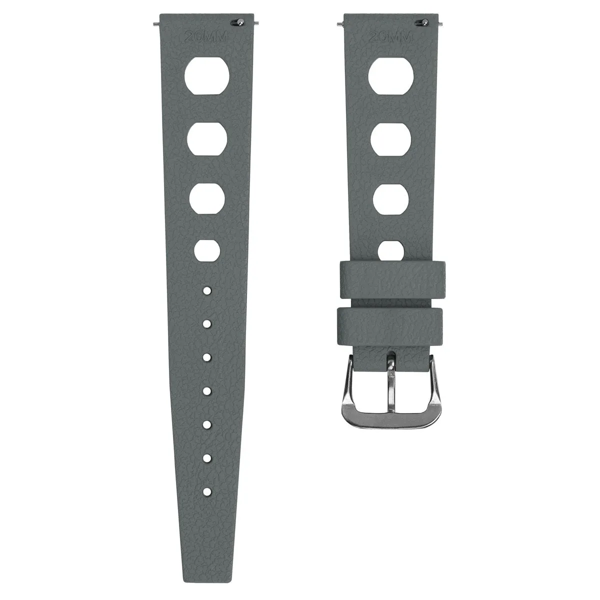 Tropical Regis FKM Rubber Watch Strap - Brown