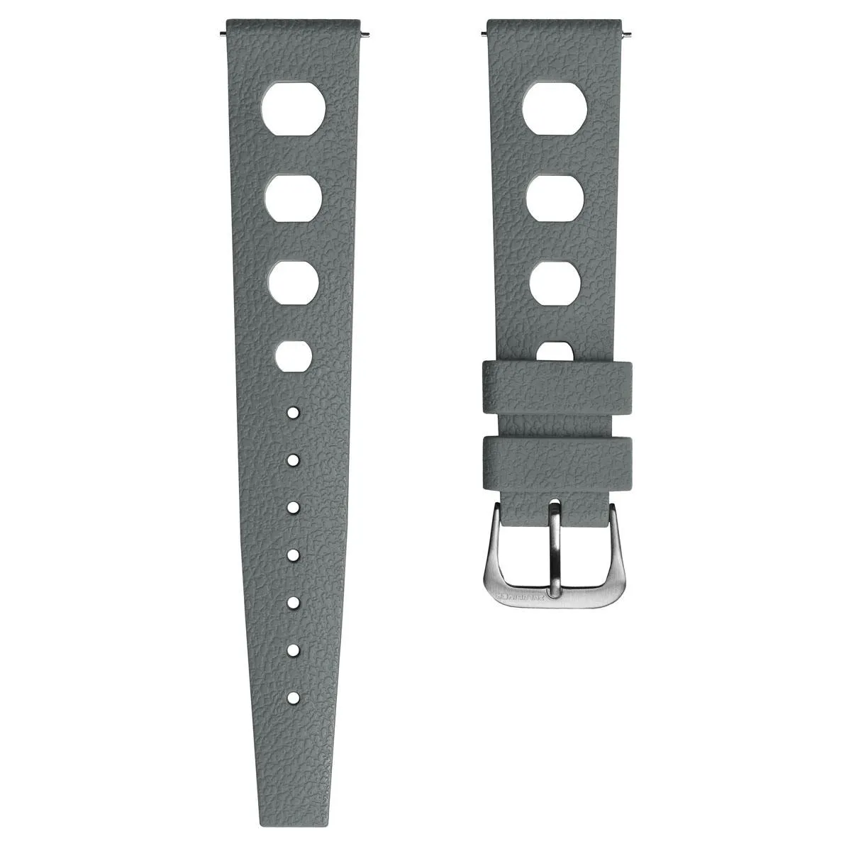 Tropical Regis FKM Rubber Watch Strap - White