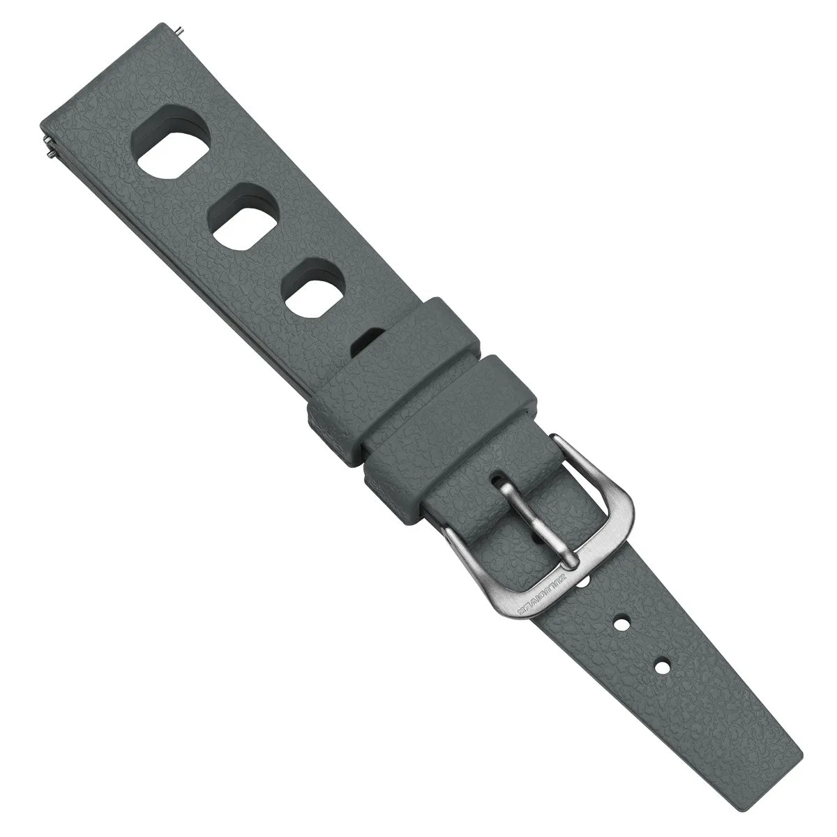 Tropical Regis FKM Rubber Watch Strap - White