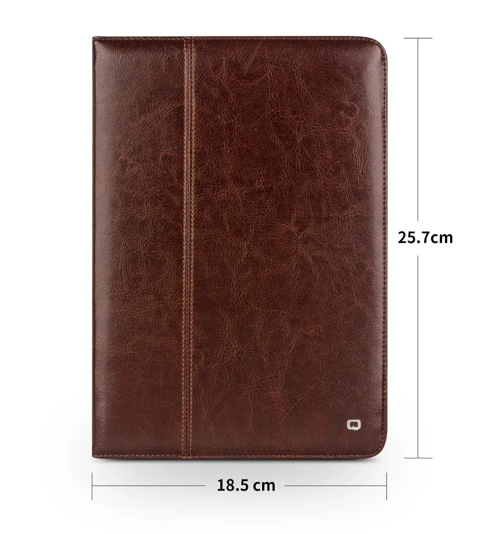 Ultrathin Genuine Leather Flip Pad Case With Stand For iPad Pro 10.5