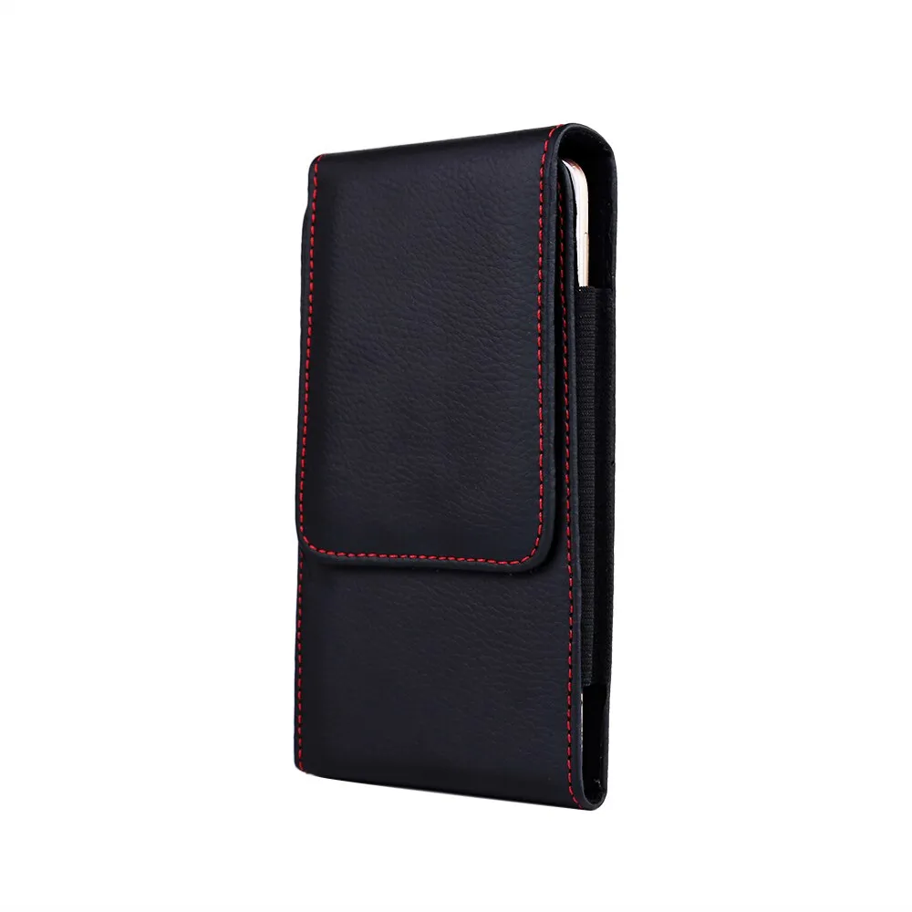 Universal Smartphone Bag Belt Clip Pouch Leather Case For redmi note 7 huawei p20 lite iPhone X 8 7 6 S Plus Xr Xs Max Capa Etui