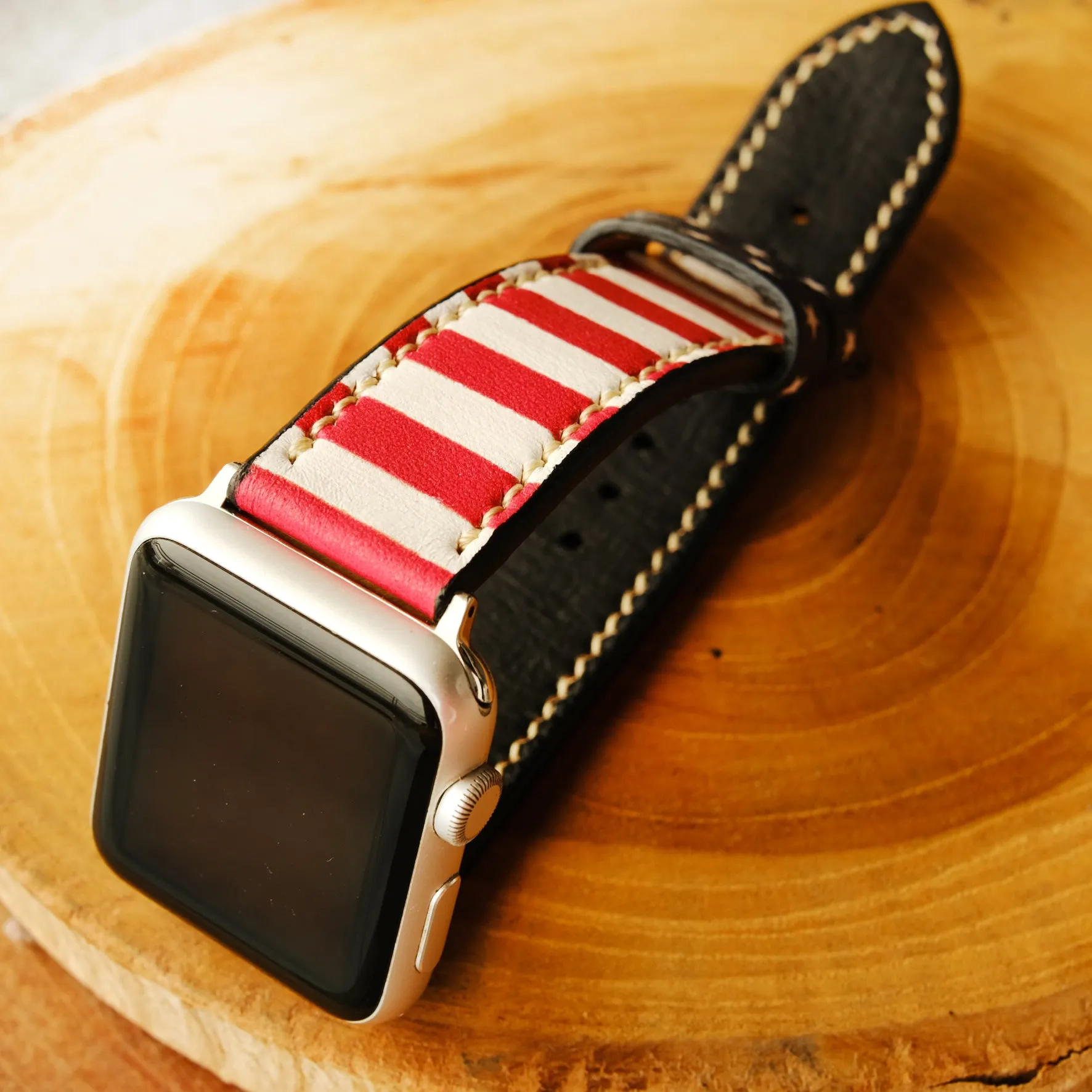 USA Flag Apple Watch Replacement Band For All Series by ruslieco