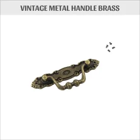 Vintage Metal handle brass, HD41