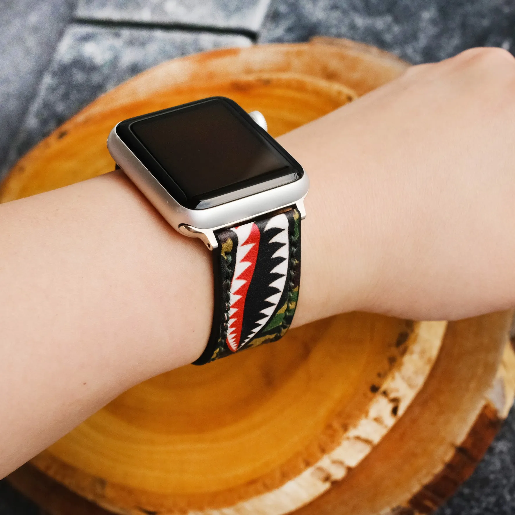 Warhawk Camo Strap For Apple Watch By RuslieCo