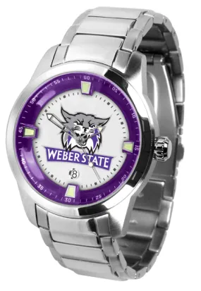 Weber State Titan Steel Men’s Watch