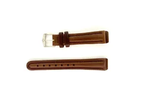 Wenger 16mm Brown Leather Watch Band