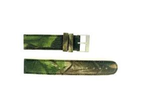 Wenger 20mm Camo Leather Watch Band