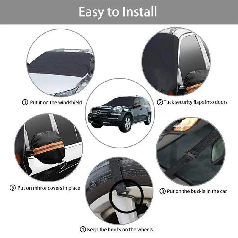 Windshield Snow Cover Sunshade