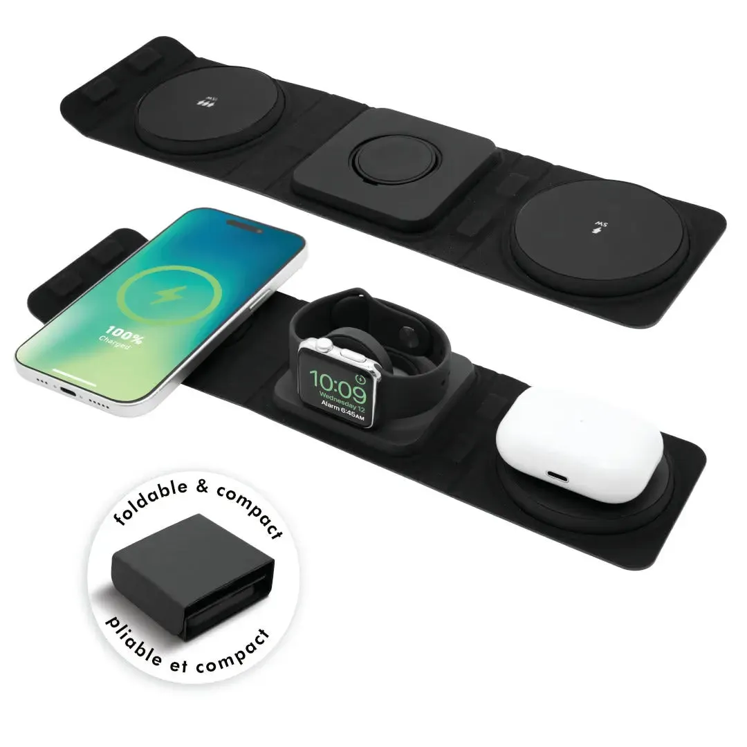 Wireless charger for phone/watch/airpod