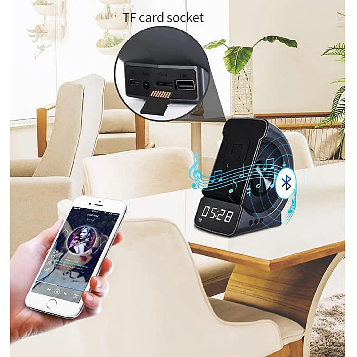 Wireless Charging Stand & Speaker