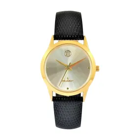 Women 30mm Wafer Slim Designer  Status Watch Champ Dial