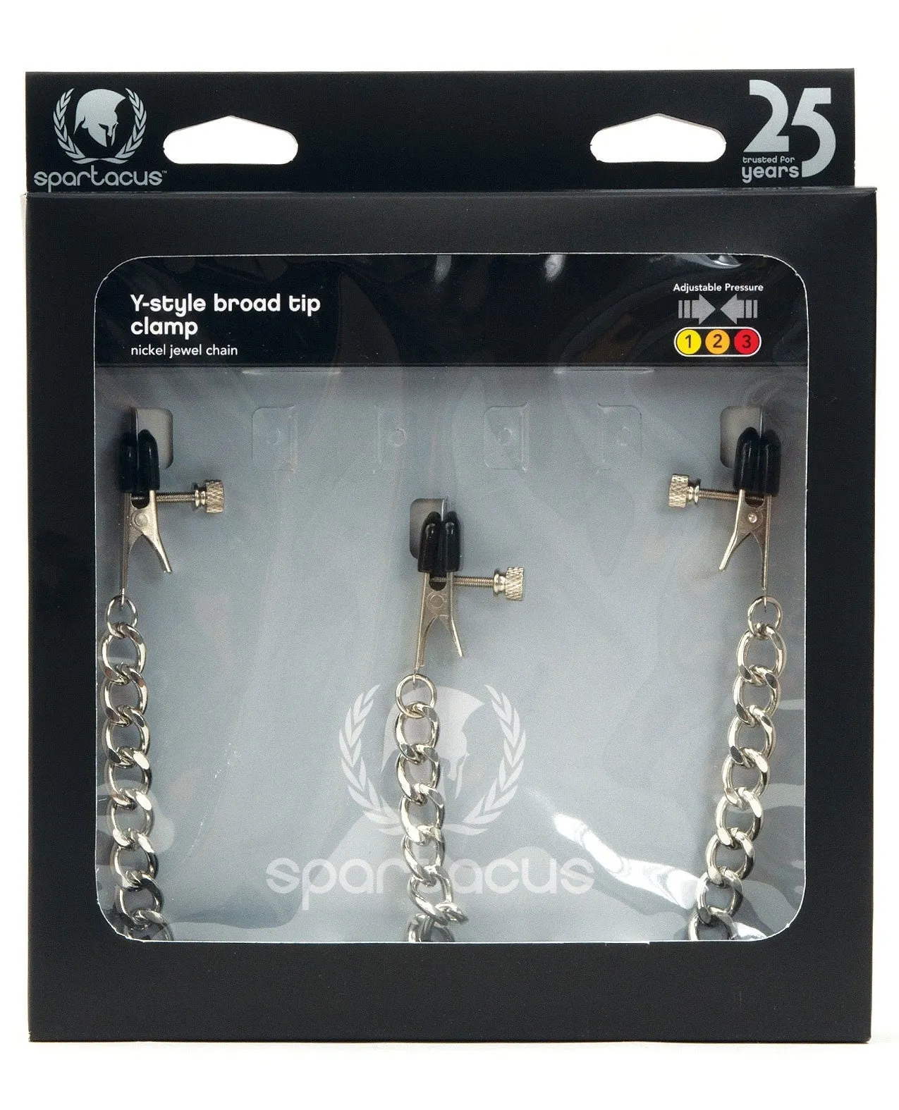 Y-Style Broad Tip Nip & Clit Clamp