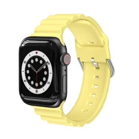 Yellow Silicone Apple Watch Band 黃色矽膠 Apple 錶帶