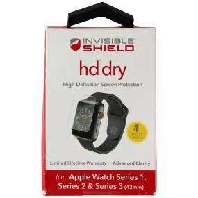 ZAGG InvisibleShield HD Dry Screen Protector for Apple Watch 3/2/1 (42mm)