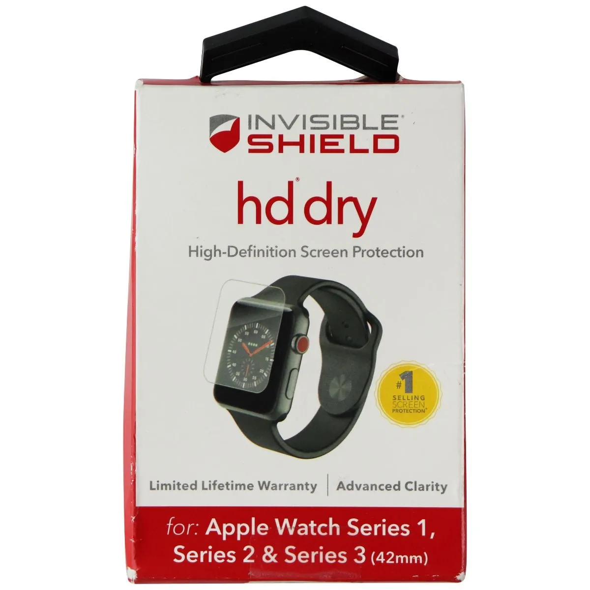 ZAGG InvisibleShield HD Dry Screen Protector for Apple Watch 3/2/1 (42mm)