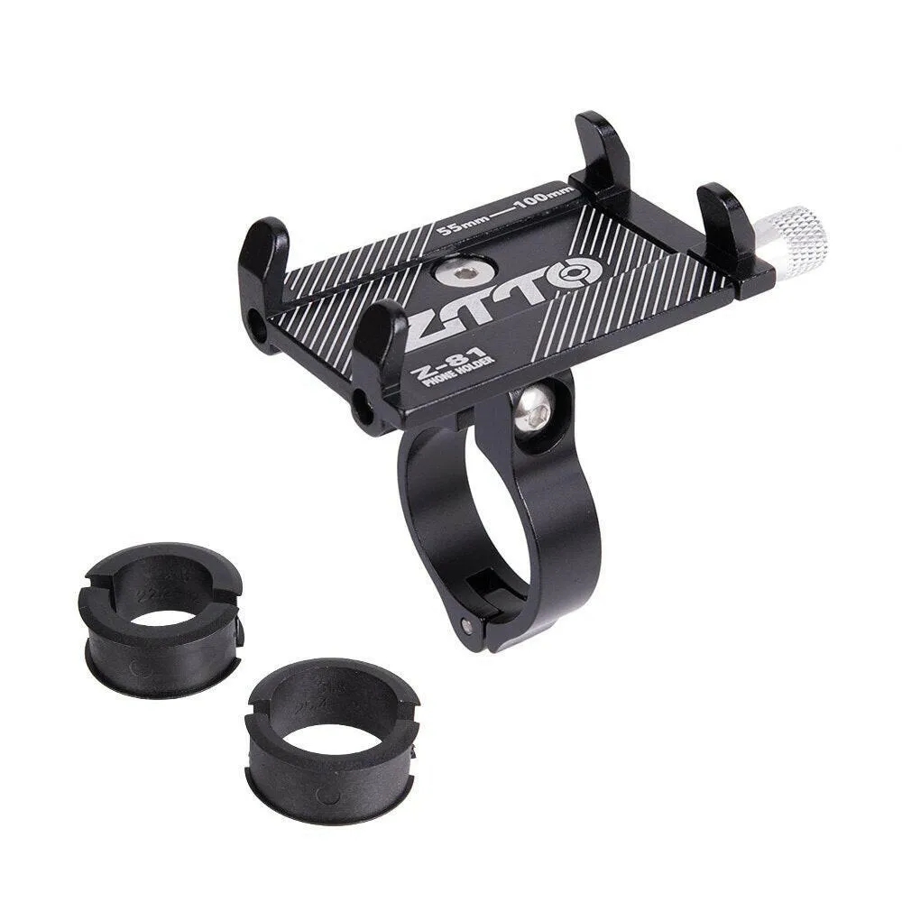 ZTTO Bicycle Phone Holder Reliable Mount Universal MTB Mobile Cell GPS Metal Motorcycle Holder on Road Bike Moto M365 Handlebar